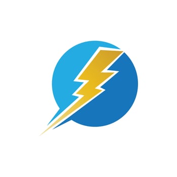Lightning Logo Template vector