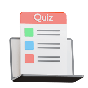 Online Exam 3d Illustration png