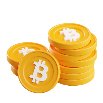 Bitcoin 3d Illustration png