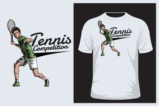 Tennis vector illustration
