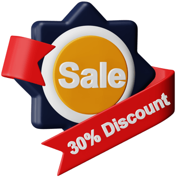 Sale sign 3d rendering isometric icon. png