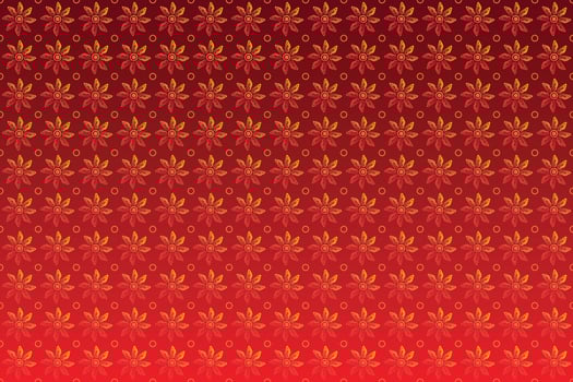Flower Icon Pattern 02 vector