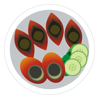 century eggs chinese food. png