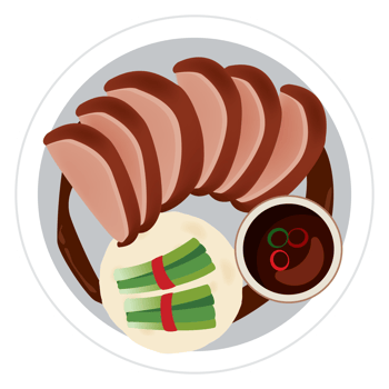 peking duck chinese food. png