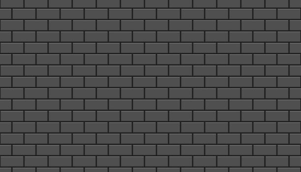 dark grey wall brick seamless pattern template design vector