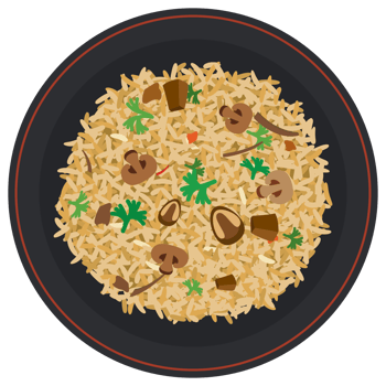 risotto italian food. png