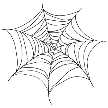 spider web for halloween and cobweb elements png