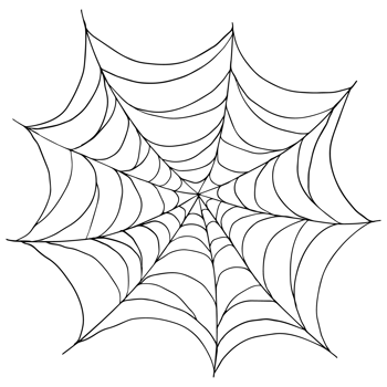 spider web for halloween and cobweb elements png