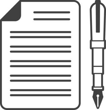 checklist report illustration in minimal style png