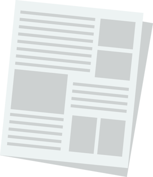 Report illustration in minimal style png