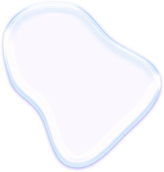 Liquid bubble blob element png