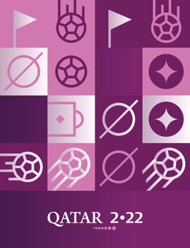 Fifa World Cup 2022 Poster Template vector