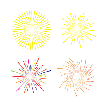firework logo vektor vector