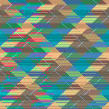 Seamless pattern of scottish tartan plaid. Repeatable background with check fabric texture. Vector backdrop striped textile print.