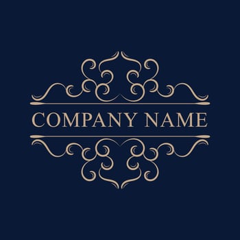 Elegant Company Ornamental Divider vector