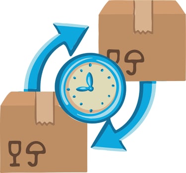 Top-level delivery sign icon, from an authorized distributor. vector
