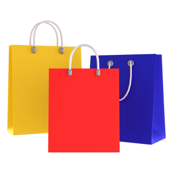 Shopping Bag 3D PNG