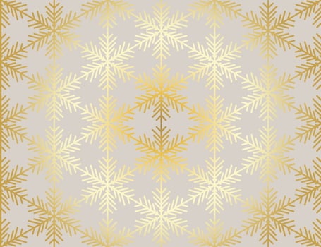 Vector Christmas card. Snowflakes background. Winter seamless pattern.