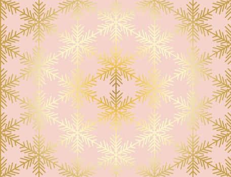 Vector Christmas card. Snowflakes background. Winter seamless pattern.