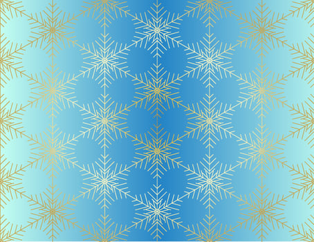 Vector Christmas card. Snowflakes background. Winter seamless pattern.