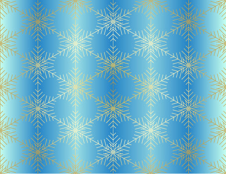 Vector Christmas card. Snowflakes background. Winter seamless pattern.