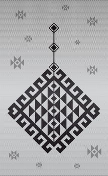 Geometric ethnic pattern thailand design, abstract fabric ethnic oriental seamless pattern traditional, fabric asia, curtain, carpet, wallpaper, clothing, wrapping, thai, fabric, embroidery, Vector