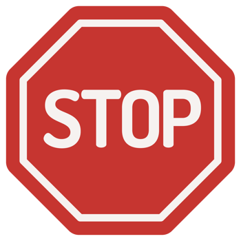 stop road sign png