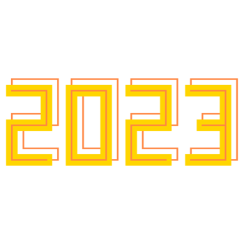 happy new year 2023 logo png