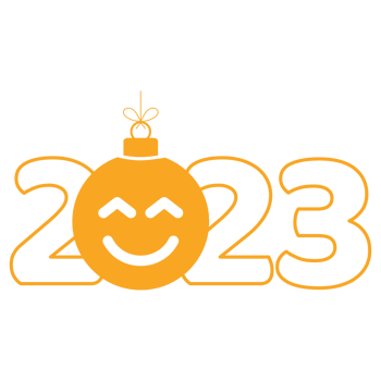 happy new year 2023 logo png