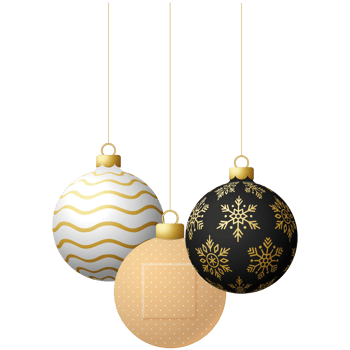 medical plaster tape christmas bauble ball png
