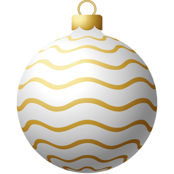 golden christmas ball luxury hanging bauble png