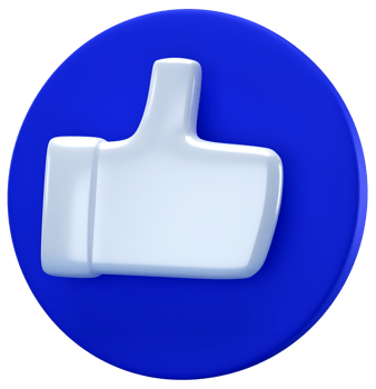 thumbs up 3d render png
