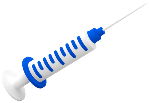 syringe 3d render png