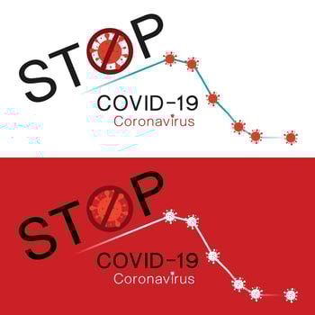 Stop Corona Virus Vector illustration