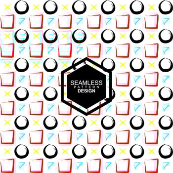 colorful geometric pattern background. vector illustration