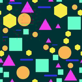 colorful geometric pattern background. vector illustration