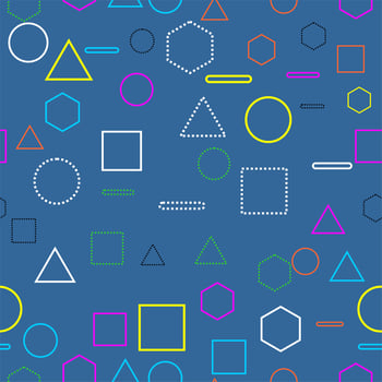 colorful geometric pattern background. vector illustration