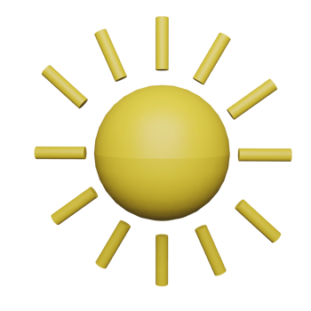 sun 3d icon, perfect to use as an additional element in your templates, posters and banner designs png