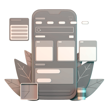 3D Phone Illustration png