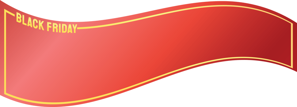 Black Friday label for promotion or sale concept png