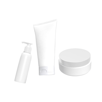Group of cosmetic mockup isolated png