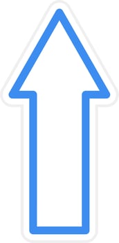 Up Arrow Icon Style vector