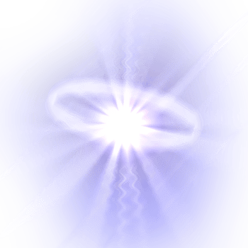 Light rays shine flash sun star effect png
