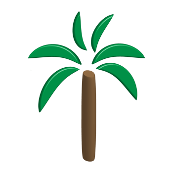 3d palm coconut tree png