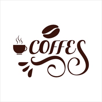 Coffee T-shirt design vector