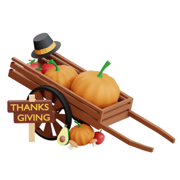 3D Thanksgiving Icon Illustration png