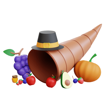 3D Thanksgiving Icon Illustration png
