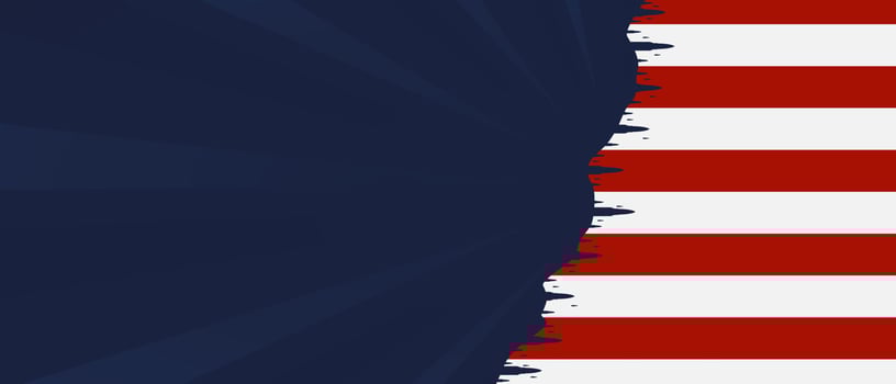 American National Holiday with Copy space Area. Suitable to be placed on content with that theme vector