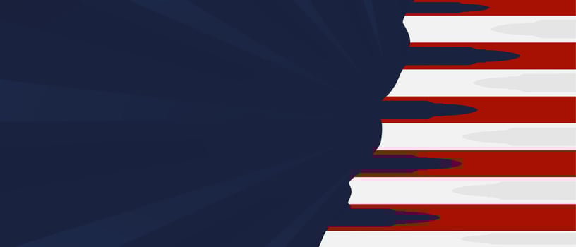 American National Holiday with Copy space Area. Suitable to be placed on content with that theme vector