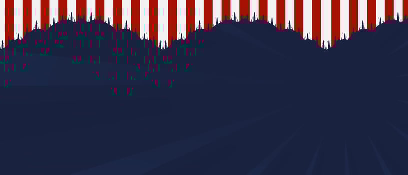 American National Holiday with Copy space Area. Suitable to be placed on content with that theme vector